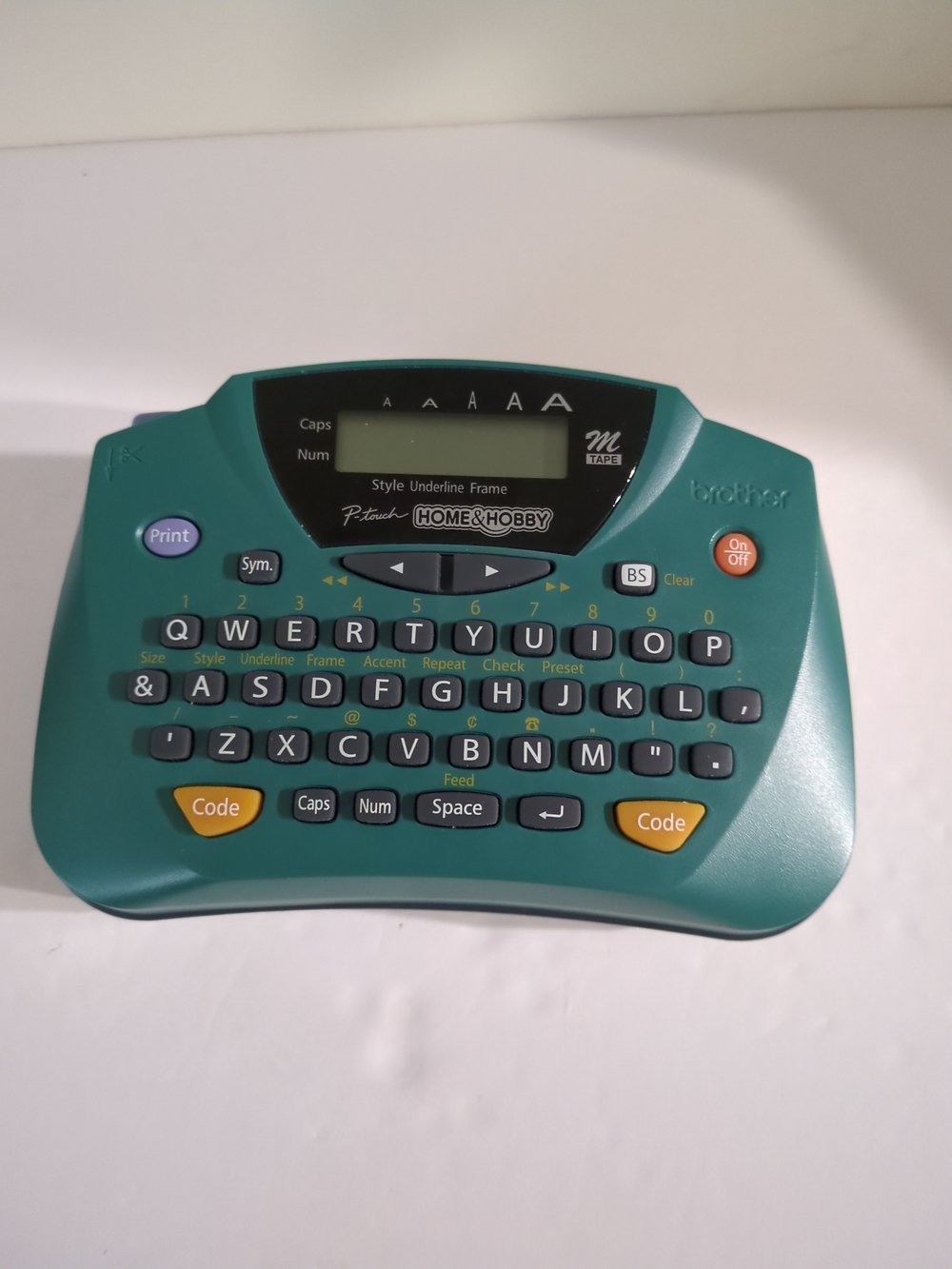 Brother P-touch Home & Hobby Label Maker - Teal